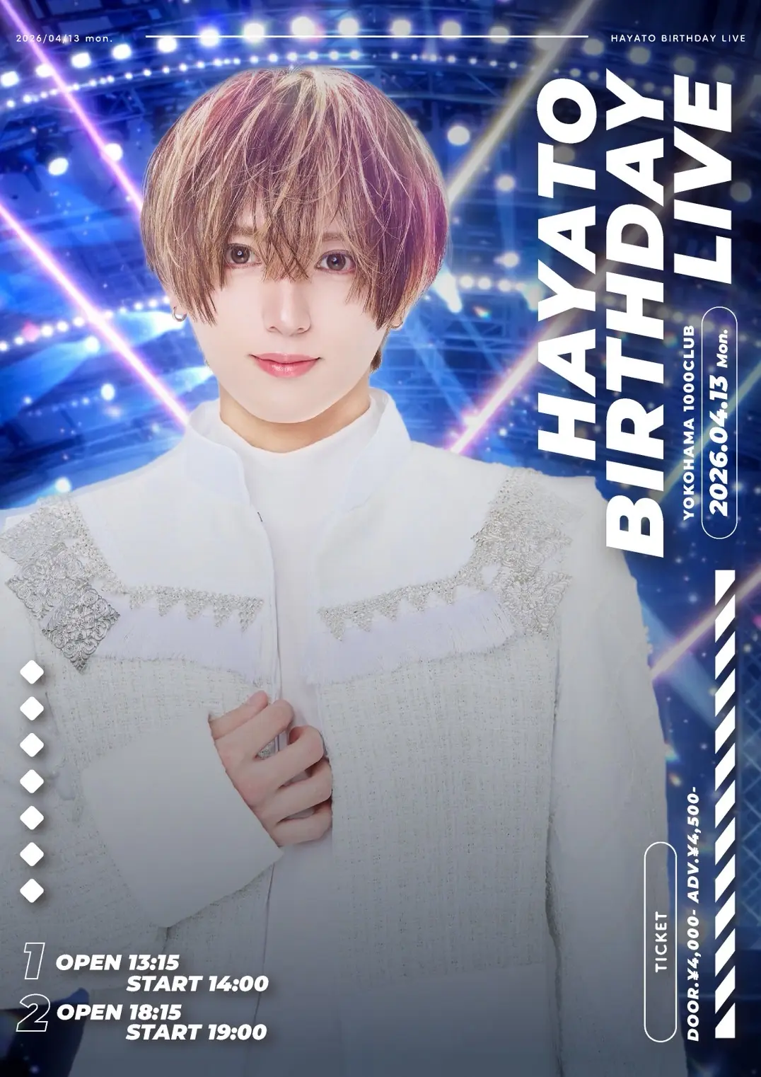 『 HAYATO BIRTHDAY LIVE(1部) 』( 夢喰NEON単独公演 ) | 横浜1000CLUB