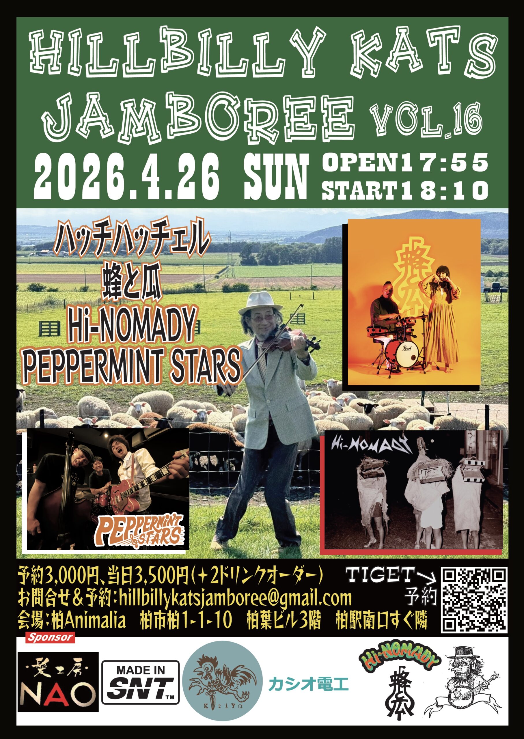 HILLBILLY KATS JAMBOREE VOL.16 | Animalia アニマリア(千葉県)