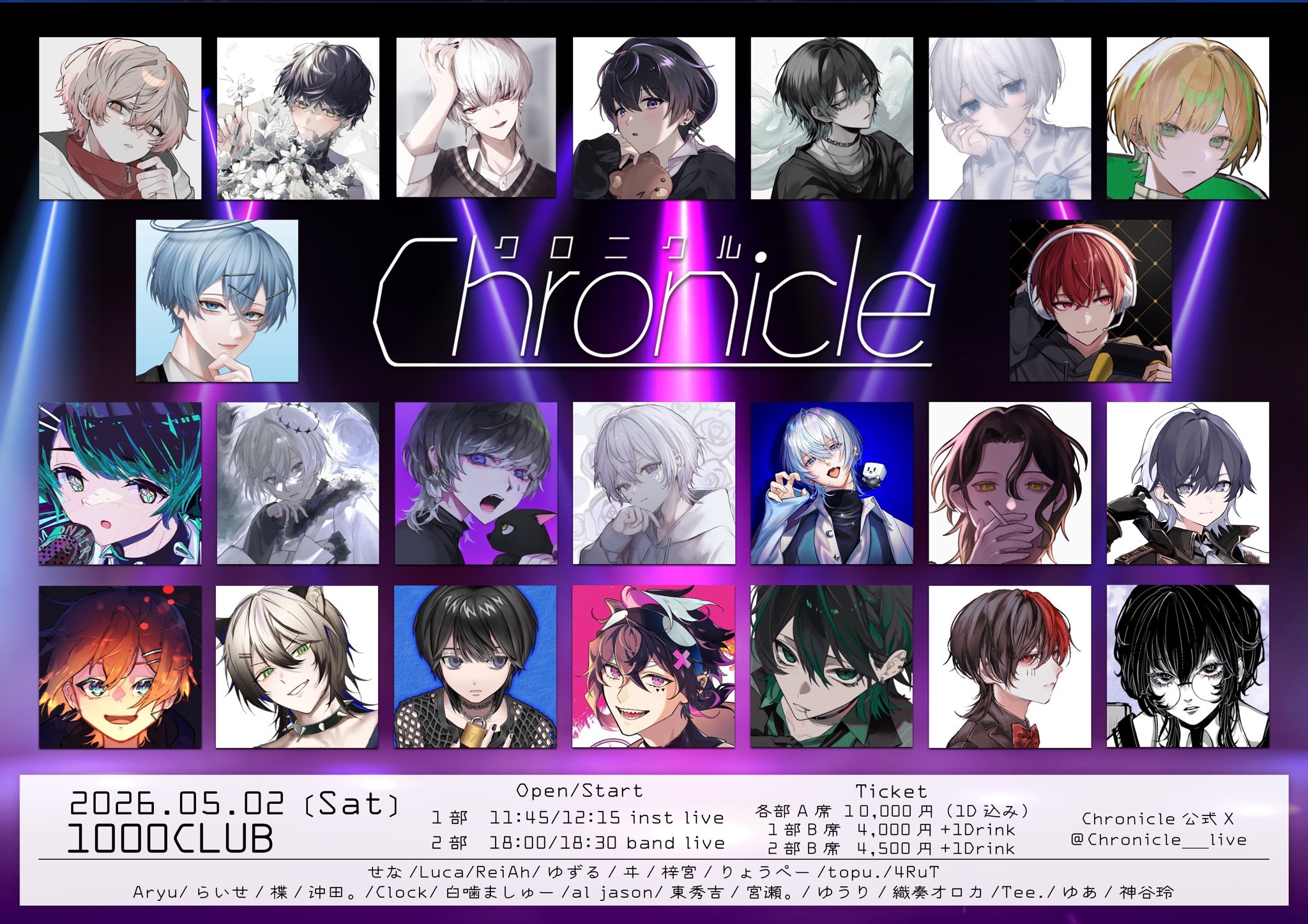 Chronicle | 1000 CLUB(神奈川県)