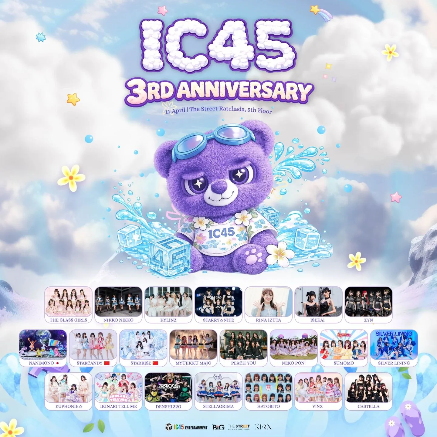 IC45 3RD ANNIVERSARY | The Street Hall(The Street Ratchada 5階)