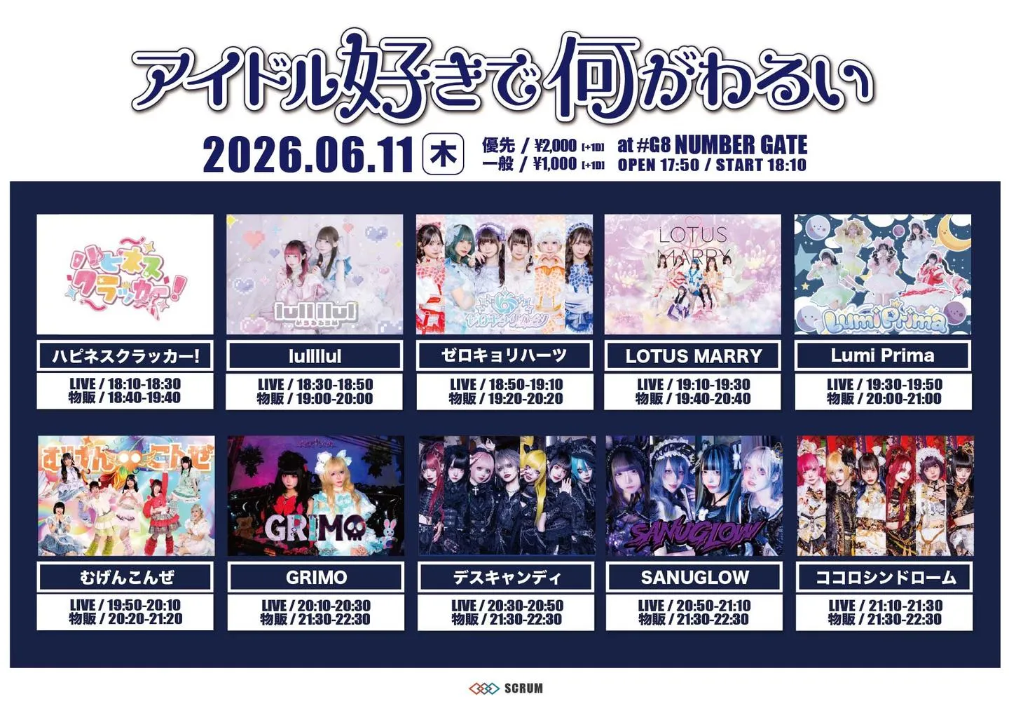 アイドル好きで何がわるい | ナンバーゲート
