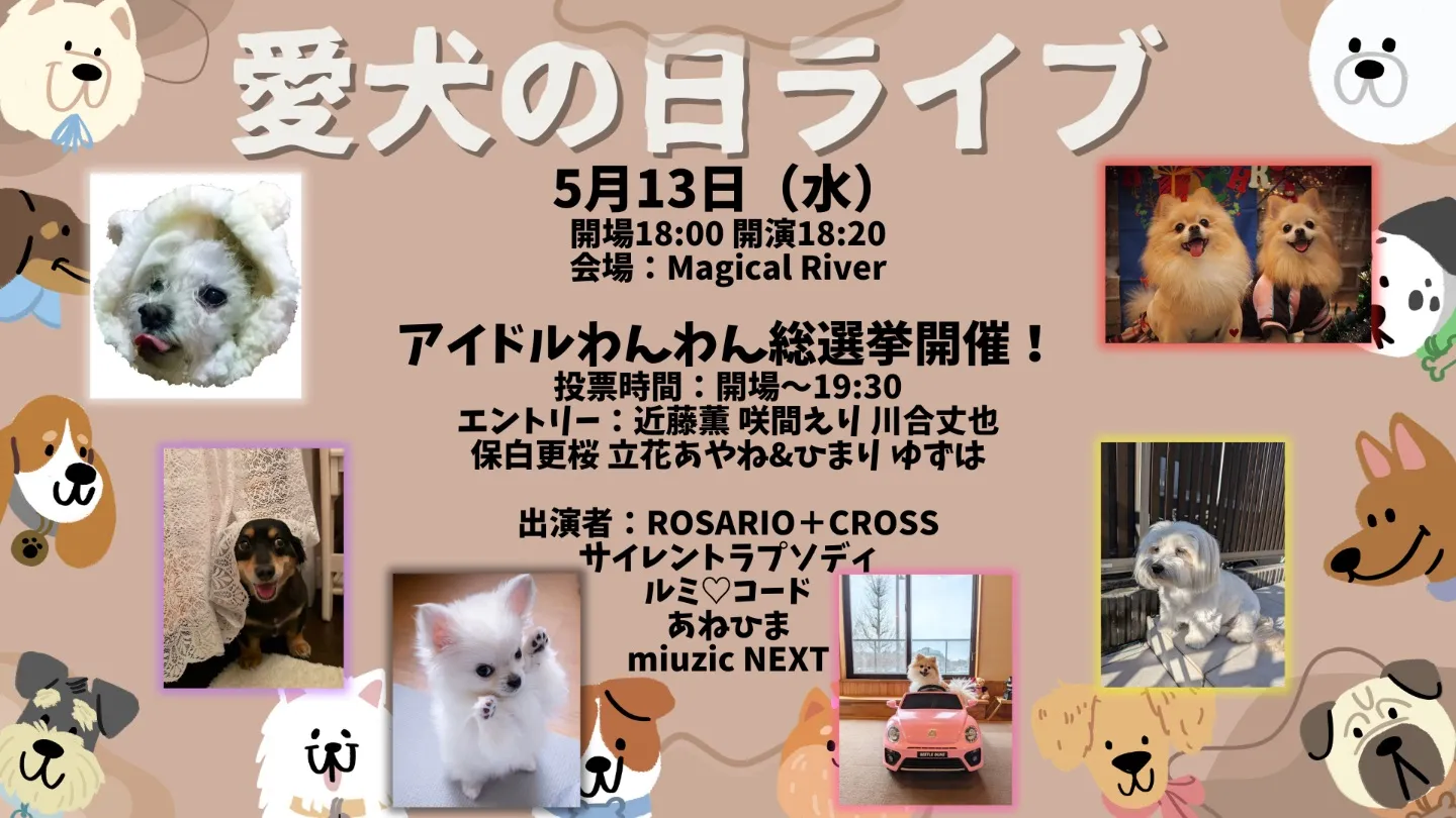 愛犬の日ライブ | Magical River