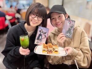 南伊織、名古屋で人生初の抹茶スカッシュ！素顔の食べ歩きに反響