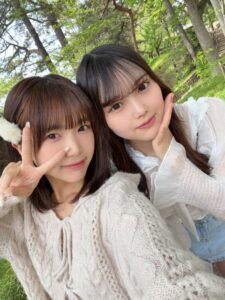 秋月柑七が綴る、山田莉愛18歳への想い——素の関係が一番好き