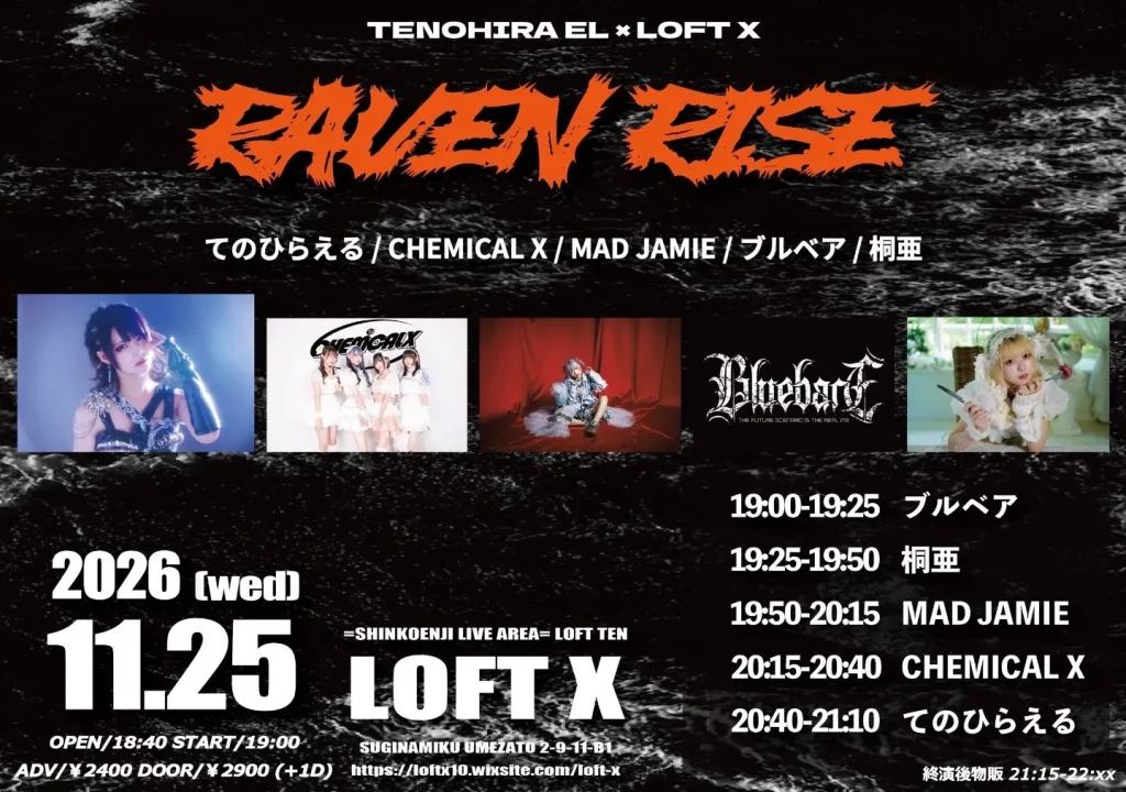 RAVEN RISE 告知画像