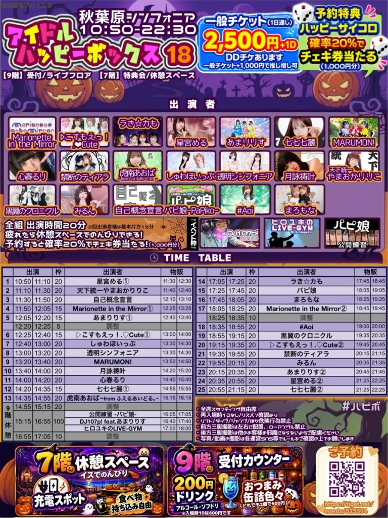 アイドルハッピーボックス18 告知画像